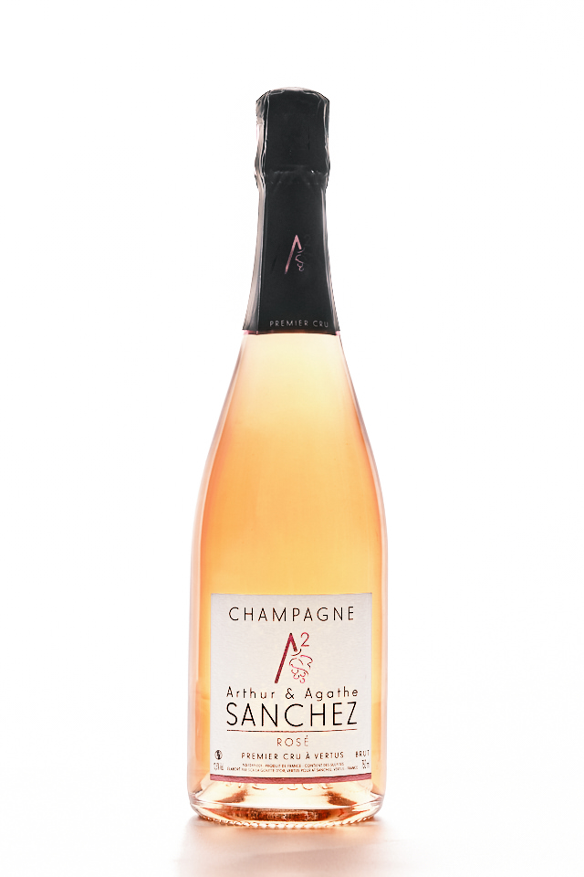 Champagne rosé dans les Vosges